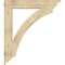 Ekena Millwork Thorton Traditional Rough Sawn Bracket, Douglas Fir, 6"W x 42"D x 48"H BKT06X42X48THR01RDF - alternate 3